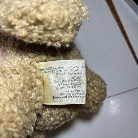 RARE HTF Retired Build-a-Bear Brown "Oatmeal" Bunny Rabbit Plush -‎ 1997 Easter - Picture 7 of 9